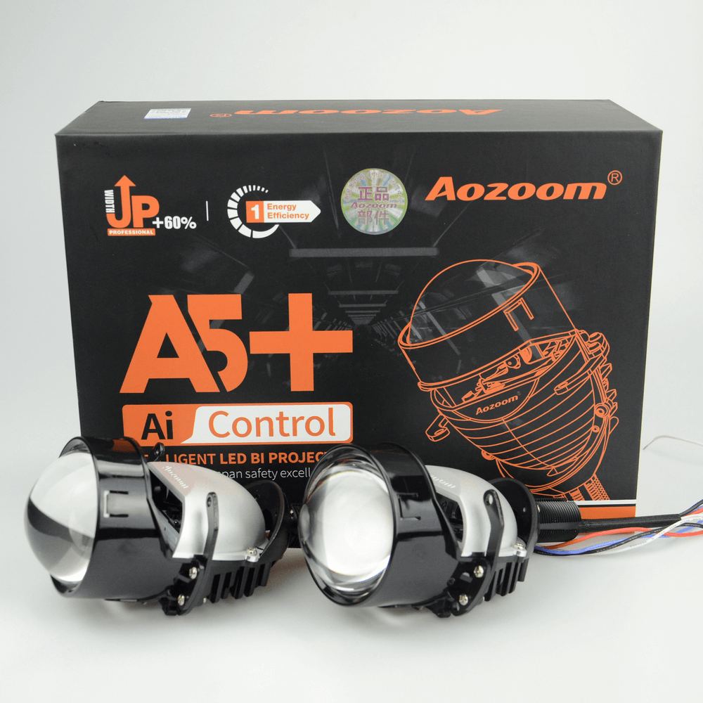 Aozoom A5+ 2.5-Inch Bi-Led Projector Headlight Lens