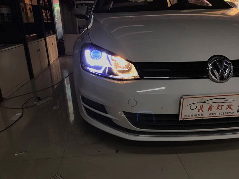 projector headlight manufacturer.com 2018 09 20 08 36 14 - Volkswagen Golf 7 Low Beam Headlight Retrofitted to Bi-Xenon