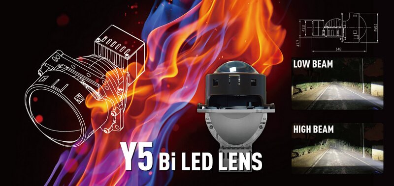 The right bi led product combo - More Business for Car Accessory Shop With Bi-led Lens Projector